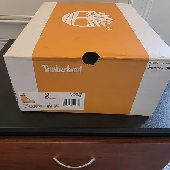 Men's Wheat Timberland Premium 6" Boots - Picture 2 of 15